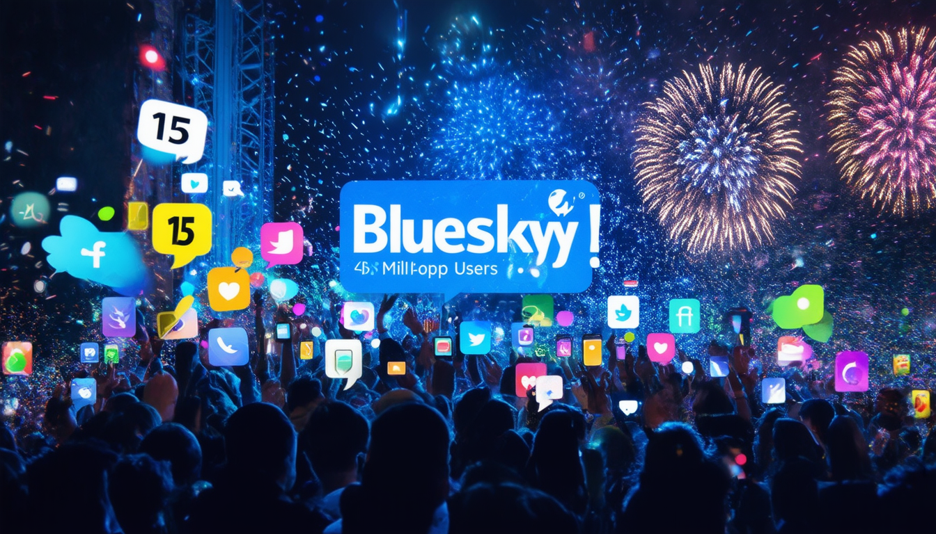 découvrez comment bluesky a réussi à atteindre 15 millions d'utilisateurs et à se hisser en tête de l'app store américain dans la catégorie réseaux sociaux, transformant le paysage des plateformes sociales avec son approche innovante.