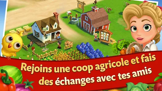 découvrez farmville 2, le jeu de gestion agricole captivant, maintenant disponible sur le play store ! plantez, récoltez et construisez votre ferme de rêve tout en vous amusant avec vos amis.