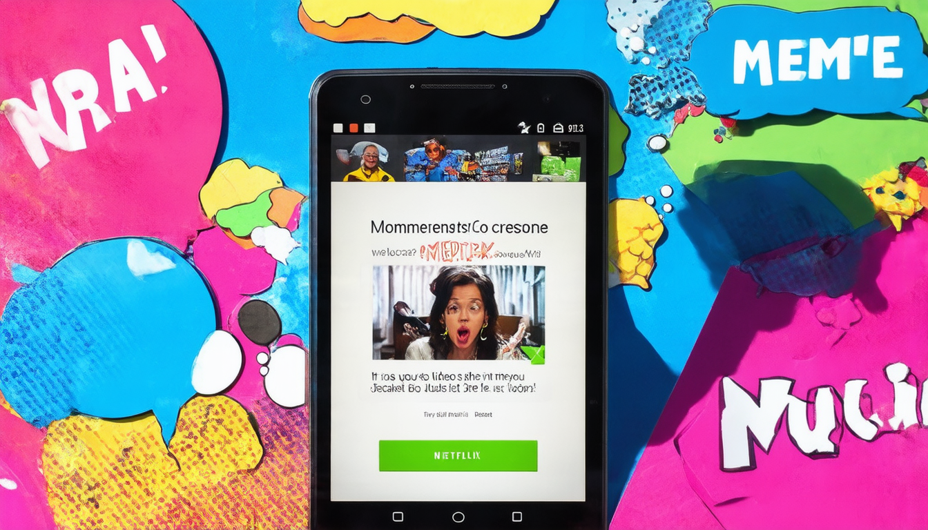 découvrez comment moments netflix sur android révolutionne la création de memes vidéo ! explorez les fonctionnalités innovantes de cette plateforme qui vous permet de capturer et partager des moments iconiques de vos séries et films préférés, tout en ajoutant votre touche personnelle. lancez votre créativité avec des outils simples et amusants pour divertir vos amis et fans de netflix.