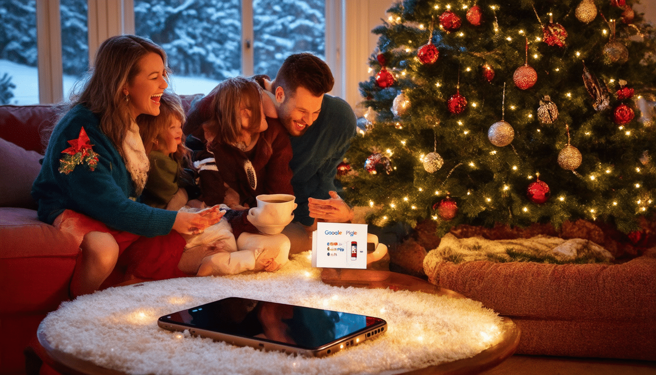 découvrez la nouvelle publicité de noël de google, où l'humour des fêtes est utilisé pour taquiner l'iphone tout en mettant en avant les caractéristiques du pixel. un regard amusant sur la compétition entre smartphones et les joyeuses célébrations!