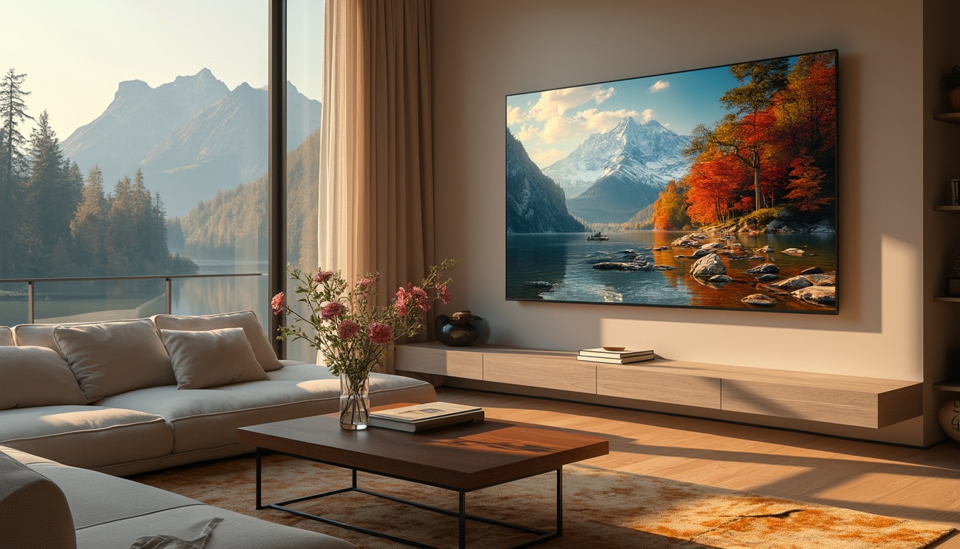 découvrez la nouvelle gamme 2025 de samsung avec les tv neo qled 8k et the frame pro, alliant technologie avancée et design élégant pour une expérience visuelle inégalée. plongez dans un univers de couleurs vives et de détails exceptionnels qui transforment votre intérieur.