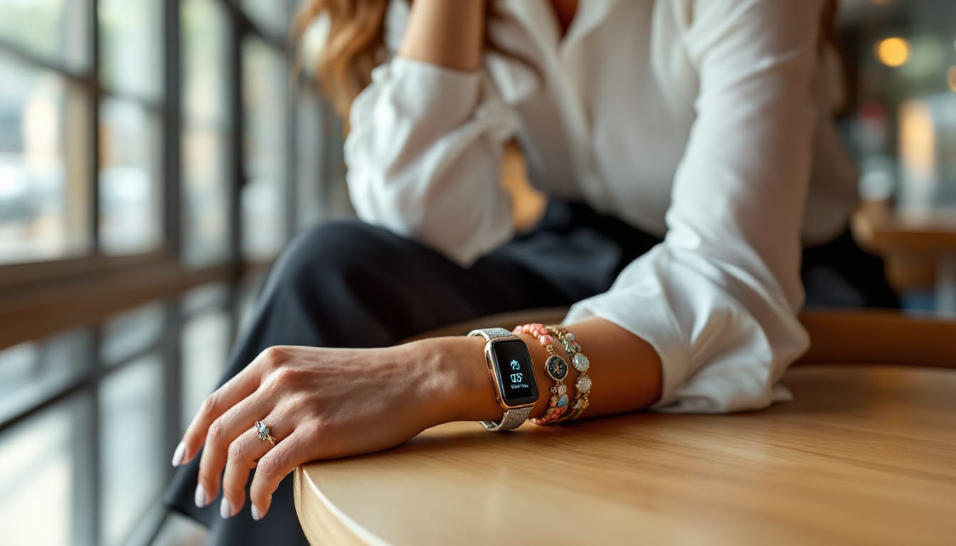 découvrez notre sélection des derniers bracelets connectés conçus spécialement pour les femmes. alliant élégance et technologie, ces accessoires innovants vous aident à suivre votre activité quotidienne tout en ajoutant une touche de style à votre poignet.