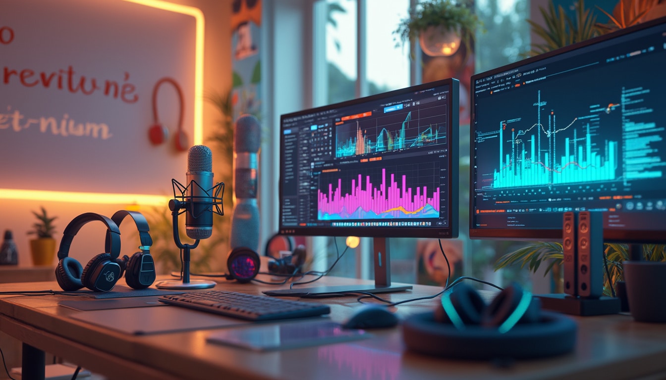 découvrez comment l'intelligence artificielle transforme l'avenir des podcasts avec l'outil audio à vidéo de filmora. explorez des stratégies innovantes pour maximiser la croissance de votre contenu audio et captiver votre audience grâce à des techniques modernes et accessibles.
