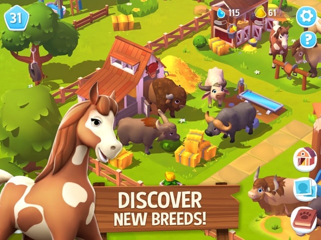 découvrez farmville 3, le jeu de simulation agricole captivant où vous pouvez créer votre propre ferme idyllique, élever des animaux adorables et planter une variété de cultures. rejoignez des millions de joueurs dans cette aventure amusante et enrichissante, en personnalisant votre monde, en de participant à des événements saisonniers et en nouant des amitiés avec d'autres agriculteurs dans cette expérience immersive.