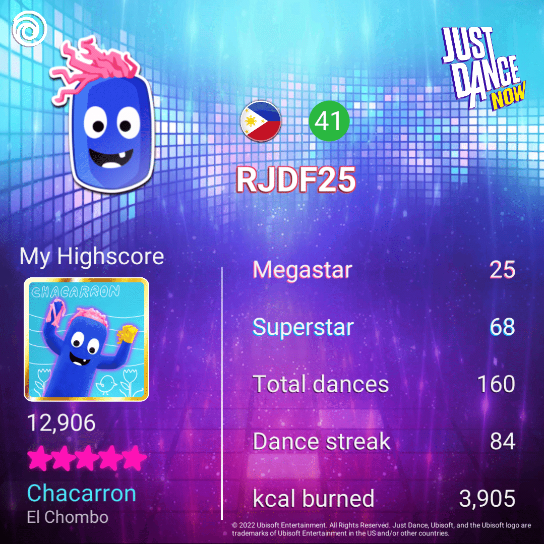 découvrez just dance now, l'application révolutionnaire qui vous permet de danser sur vos chansons préférées directement depuis votre smartphone ! rejoignez des millions de danseurs, défiez vos amis et améliorez vos mouvements avec des tutoriels amusants. dansez partout, à tout moment et transformez chaque ambiance en une fête inoubliable.