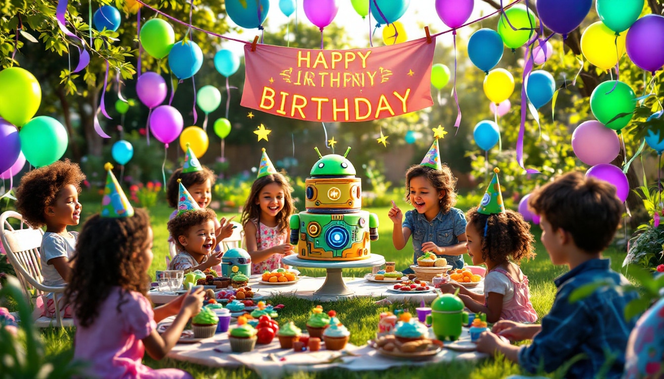 célébrez l'anniversaire de votre enfant de manière inoubliable avec des idées originales et amusantes sur android. découvrez des applications et des conseils pratiques pour organiser une fête mémorable qui ravira les petits et les grands.