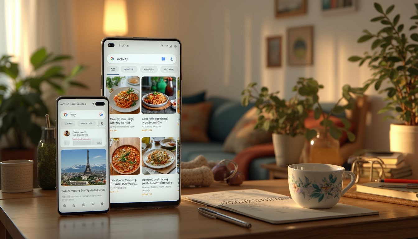 découvrez la nouvelle fonctionnalité de l'application google : un onglet 'activité' pour consulter facilement votre historique de recherche et accéder à bien d'autres options pratiques. profitez des dernières mises à jour avec le déploiement en version bêta !