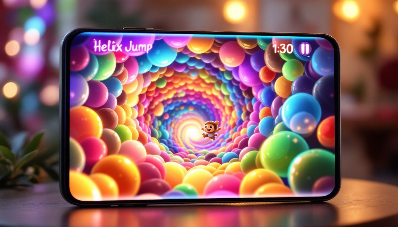 plongez dans l'univers fascinant de helix jump, un jeu d'adresse captivant sur android. découvrez ses secrets, ses niveaux intrigants et des astuces pour maîtriser la descente à travers des hélices colorées. ne manquez pas l'occasion d'améliorer vos compétences et de défier vos amis dans ce jeu addictif !