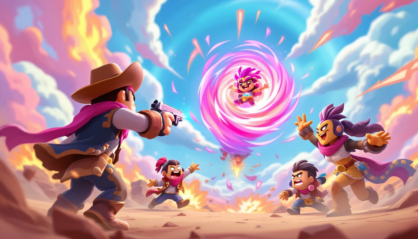 plongez dans l'univers palpitant de brawl stars, le jeu android où des combats en équipe rapides et stratégiques vous attendent. formez des alliances, choisissez votre brawler et défiez des joueurs du monde entier dans des arènes dynamiques pour devenir le meilleur combattant !