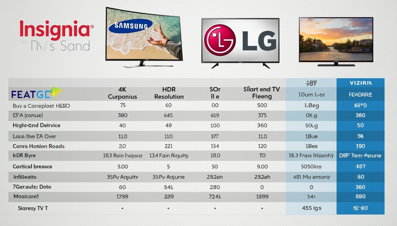 découvrez des offres exceptionnelles sur les téléviseurs insignia ! profitez de modèles 4k à des prix imbattables pour une expérience de visionnage inégalée. ne manquez pas ces bonnes affaires sur des téléviseurs de qualité.