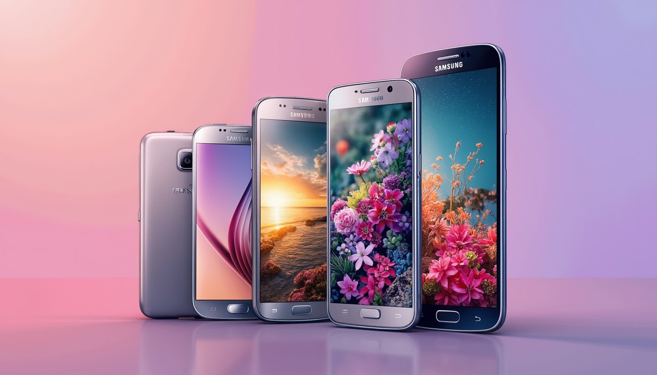 découvrez l'évolution fascinante de la série samsung galaxy s à travers les années. de ses débuts révolutionnaires aux dernières innovations technologiques, explorez comment cette gamme emblématique a redéfini l'expérience des smartphones et continue de marquer l'industrie avec des caractéristiques inédites et un design exceptionnel.